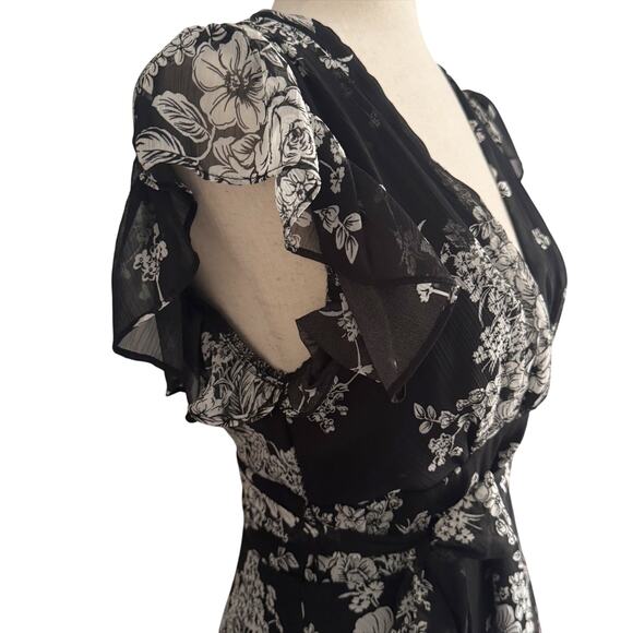 VTG B. Darlin Y2K Babydoll mini dress Women's Sz 4 6 Vintage Fairy Fairycore 90s - Picture 4 of 16